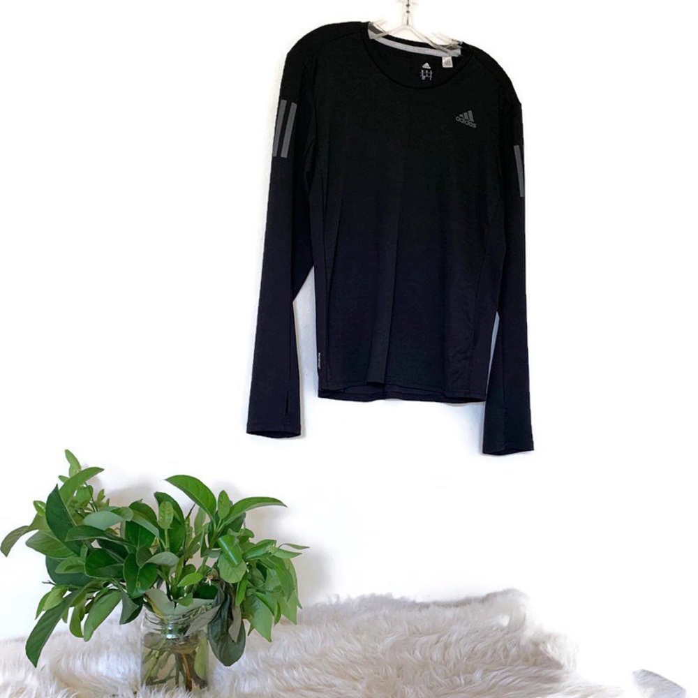 Adidas Climacool Long-Sleeve Workout Running Top